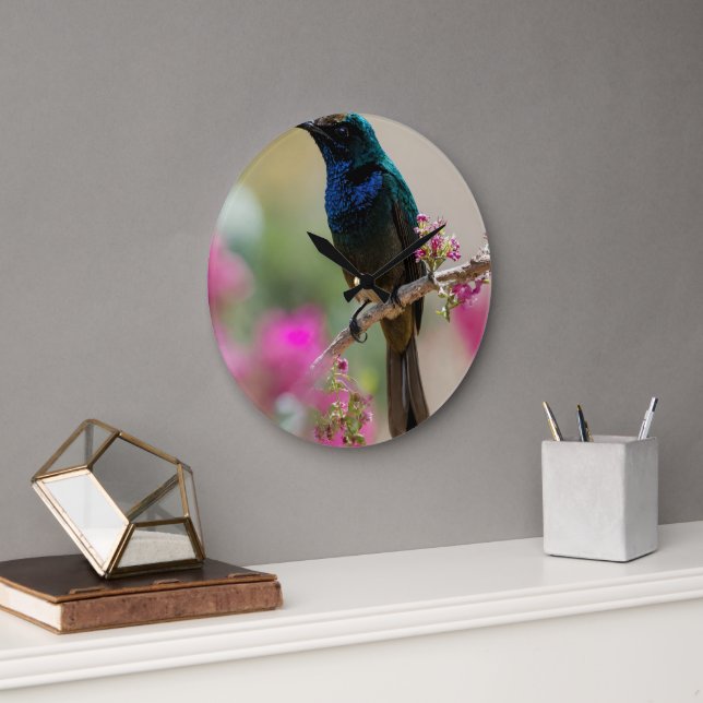 Reloj Redondo Grande obturador de pared (Oficina)