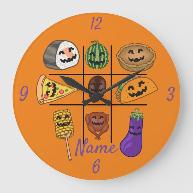 Reloj Redondo Grande Oddball Jack o'lantern Medley Thunder_Cove   (Anverso)