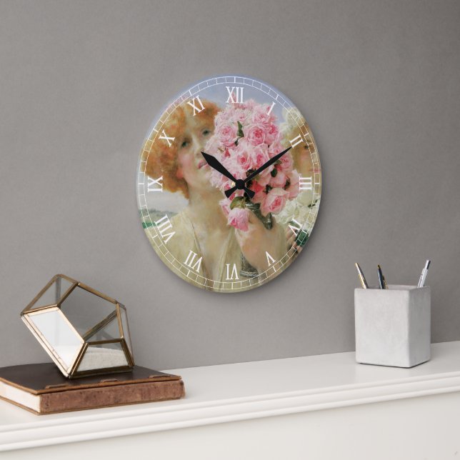Reloj Redondo Grande Oferta de verano de Sir Lawrence Alma-Tadema (Oficina)