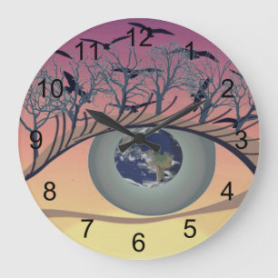 Reloj Redondo Grande Ojo en el mundo - Naturaleza y arte de la Tierra