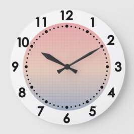 Reloj Redondo Grande Onda de vapor