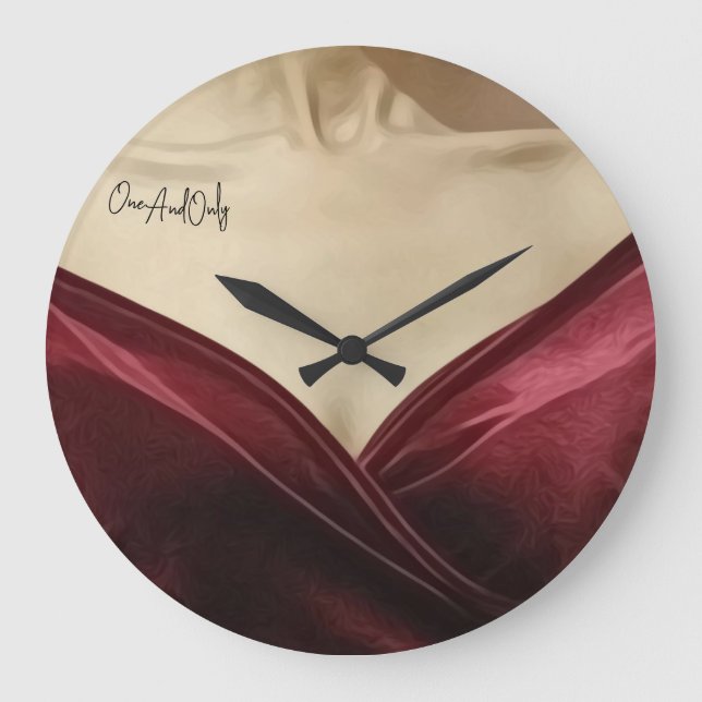 Reloj Redondo Grande One and only artistic  (Anverso)