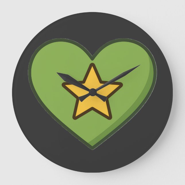 Reloj Redondo Grande One love. Cosmic energy. (Anverso)