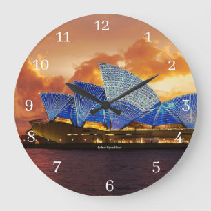 Reloj Redondo Grande Ópera de Sídney