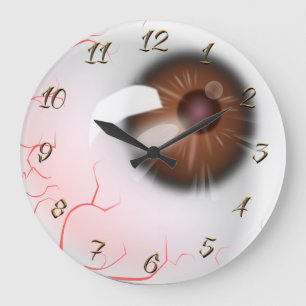 Reloj Redondo Grande Óptico