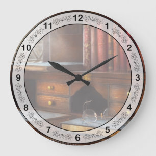 Reloj Redondo Grande Optometrista - vidrios - trayectorias