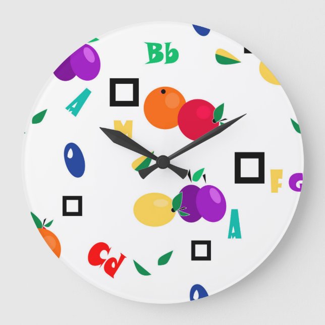 Reloj Redondo Grande Orchard (Anverso)