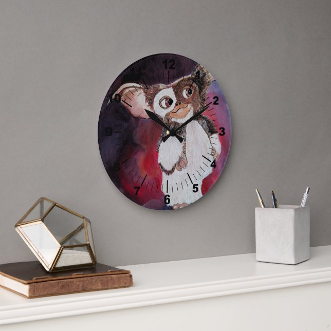 Reloj Redondo Grande Oriental Creature Painting by Alfred Fox (Oficina)