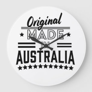 Reloj Redondo Grande Original hecho en Australia
