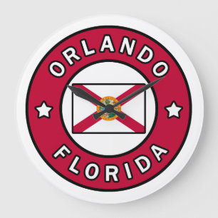 Reloj Redondo Grande Orlando Florida