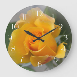 Reloj Redondo Grande Oro Rosebud