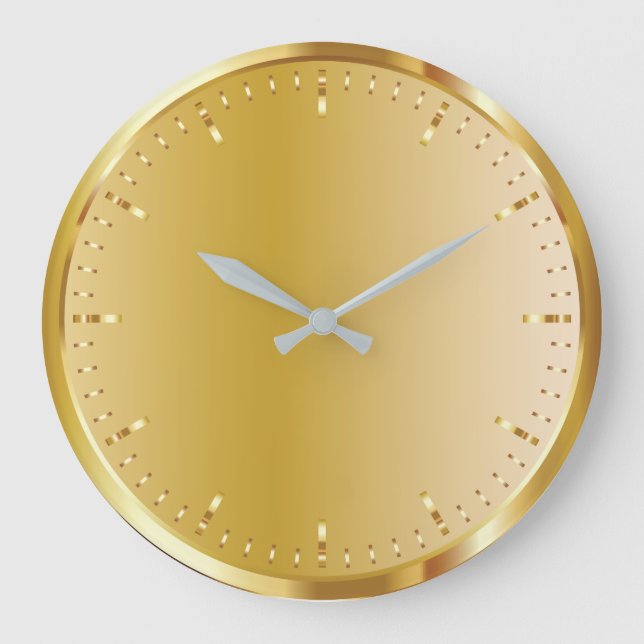 Reloj Redondo Grande Oro sólido (Anverso)