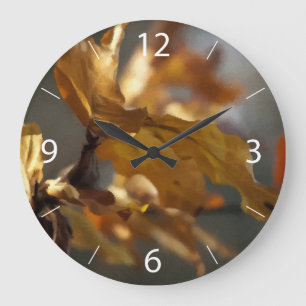 Reloj Redondo Grande Otoño