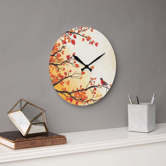 RELOJ REDONDO GRANDE OTOÑO Nº 1 (Oficina)