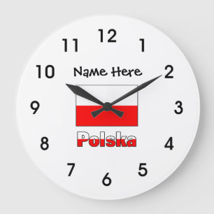 Reloj Redondo Grande Pabellón polaco