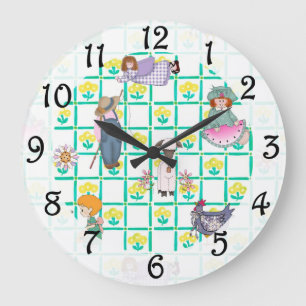 Reloj Redondo Grande País