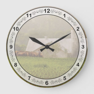 Reloj Redondo Grande País - Agricultura Amish