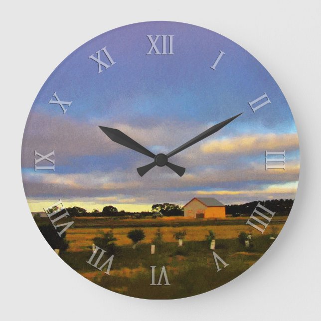 Reloj Redondo Grande País australiano : Vistas desde la carretera (Anverso)