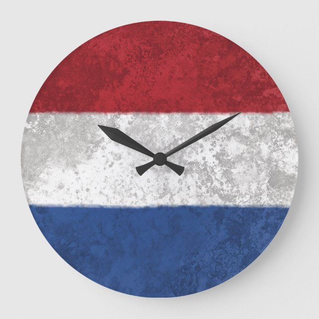 Reloj Redondo Grande Países Bajos (Anverso)