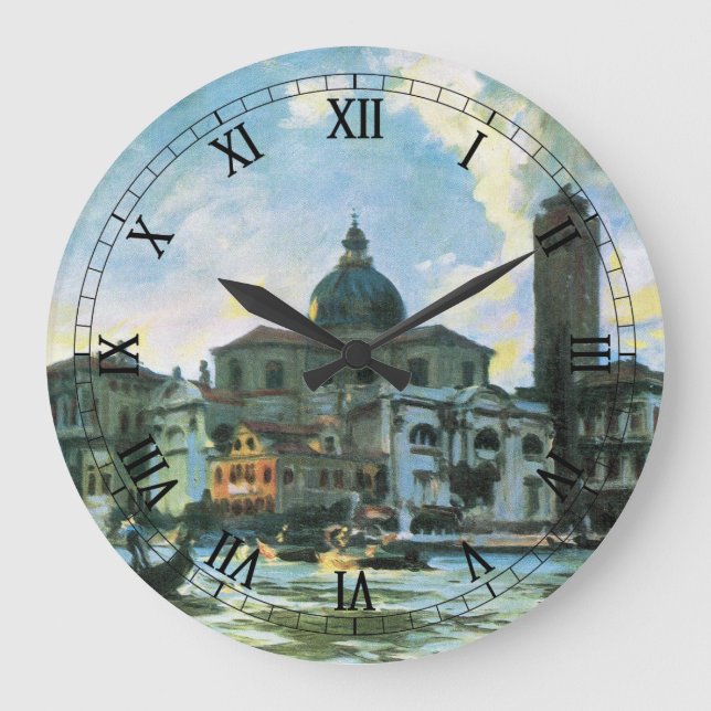 Reloj Redondo Grande Palazzo Labia, Venecia, por John Singer Sargent (Anverso)