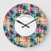 Palm Beach Tropical Trees Colorido Guay moderno