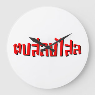 Reloj Redondo Grande Palmada tailandesa del ☆ del Dop Salop Salai del