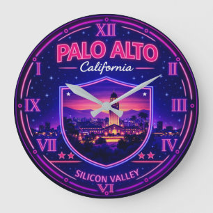 Reloj Redondo Grande Palo Alto California Landmark 