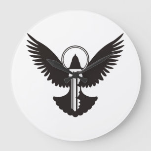 Reloj Redondo Grande Palo con llave