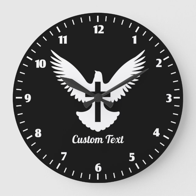 Reloj Redondo Grande Palo con reloj cruzado grande (Anverso)