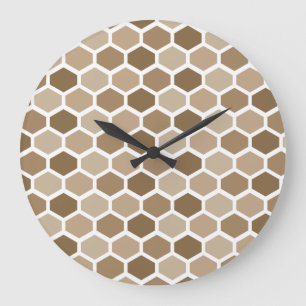 Reloj Redondo Grande Panal en Arena
