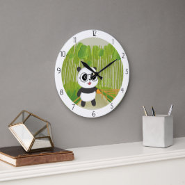Reloj Redondo Grande panda