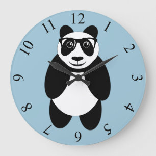 Reloj Redondo Grande Panda