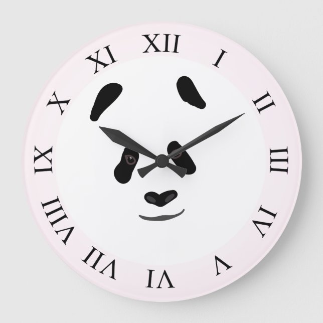 Reloj Redondo Grande Panda (Anverso)