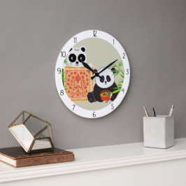 Reloj Redondo Grande panda