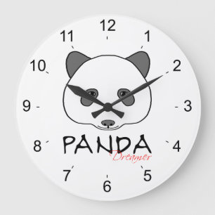 Reloj Redondo Grande Panda Dreamer