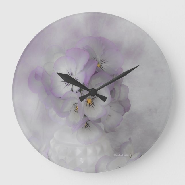 Reloj Redondo Grande Pansias suaves (Anverso)