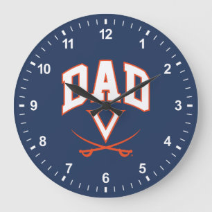 Reloj Redondo Grande Papá de los Virginia Cavaliers