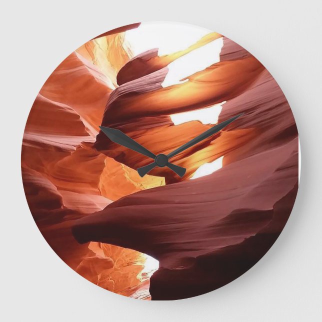 Reloj Redondo Grande Para el cuarto de baño (Anverso)