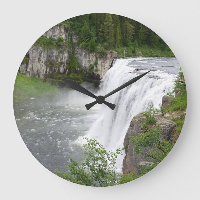 Reloj Redondo Grande Para el cuarto de baño (Anverso)