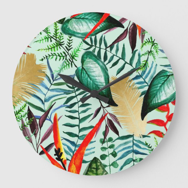 Reloj Redondo Grande Paraíso (Anverso)