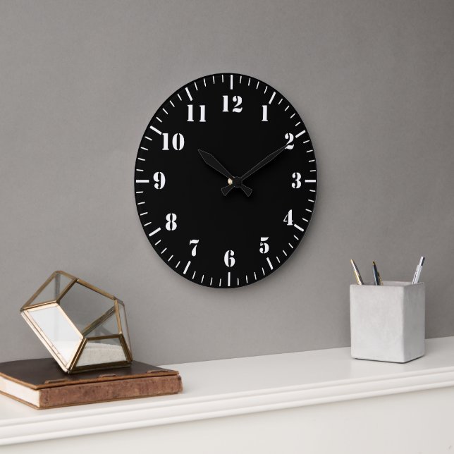 Reloj Redondo Grande Pared (Oficina)