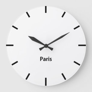 Reloj Redondo Grande Pared de noticias de la zona horaria de Sydney Cit