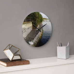 Reloj Redondo Grande Pareja en París