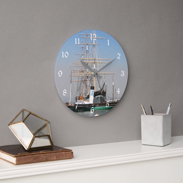 Reloj Redondo Grande Parque Histórico Nacional Marítimo de San Francisc (Oficina)