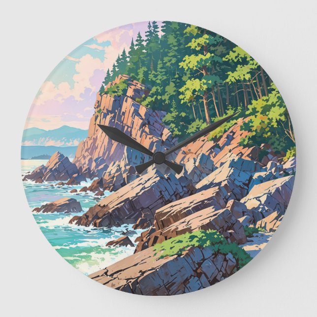 Reloj Redondo Grande Parque nacional Acadia, Estados Unidos (Anverso)