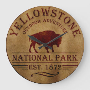 Reloj Redondo Grande parque nacional de yellowstone
