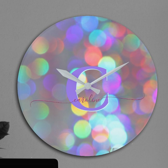 Reloj Redondo Grande Parques multicolores (Subido por el creador)