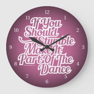 Reloj Redondo Grande Parte Del Baile