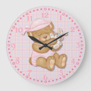 Reloj Redondo Grande Pascua Chica de Teddy