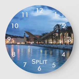Reloj Redondo Grande Paseo por partes en Croacia